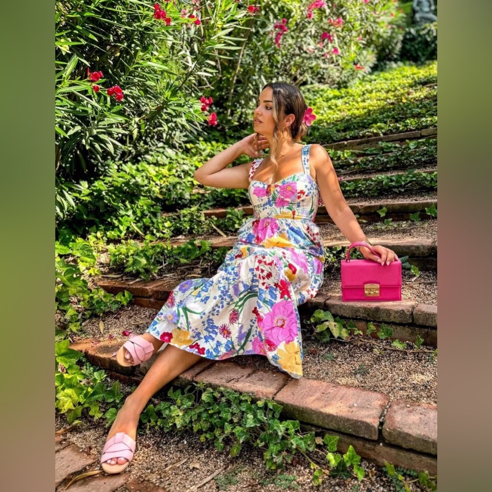 ZARA NWT FLORAL PRINT DRESS